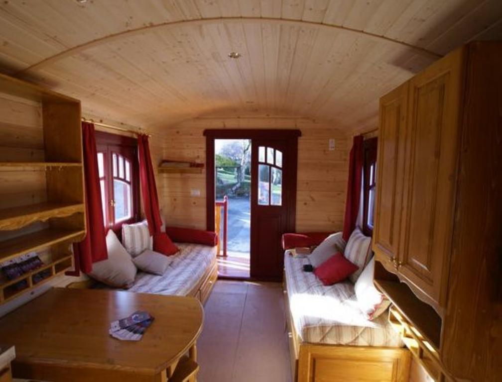 Les Roulottes & Cottages Du Moulin Chenille-Change Екстер'єр фото